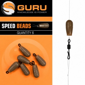 Agrafe Rapide Guru Speed Beads 6buc - echipament pentru pescuit - Fisela