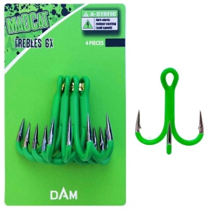 Ancora Somn MadCat Treble 6X 4buc - echipament pentru pescuit - Fisela