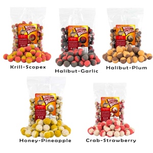 Boilies Benzar Turbo Bicolor Boilie 16mm 250g