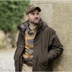 Camasa Vanator Blaser Marvin Flannel Green Orange - Img 5