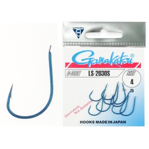 Carlige Caras Gamakatsu 2030 Blue 25buc