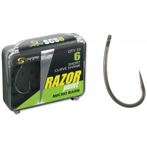 Carlige Carp Spirit Short Curve Shank SCS 10buc