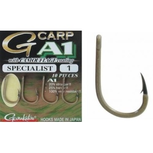 Carlige Crap Gamakatsu A1 Carp Sand Special 10buc - vedere secundara