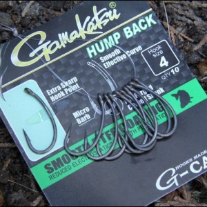 Carlig Gamakatsu Carlige Crap Specialist Hunp Back 10buc pentru pescuit - Fisela
