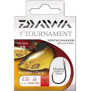 Carlige Crap Legate Daiwa Tournament 10buc