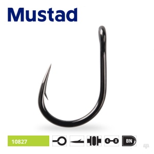 Carlige Crap Mustad Hoodlum 10827 Ultra Point - Img 2