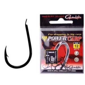 Carlige Gamakatsu PowerCarp Black 15buc