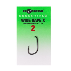 Carlige Korda Essentials Wide Gape X Barbed 10buc - Img 4