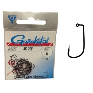 Carlig Gamakatsu Carlige Micro Jig Biban 29F 25buc pentru pescuit - Fisela