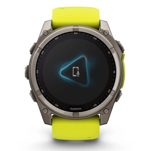 Ceas Garmin Fenix 8 Solar Sapphire Yellow Graphite 51mm EMEA