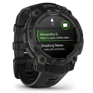 Ceas Garmin Instinct 3 Amoled 45mm Tactical Black