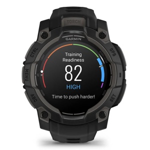Ceas Garmin Instinct 3 Amoled 45mm Tactical Black