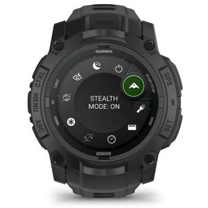 Ceas Garmin Instinct 3 Amoled 50mm Tactical Black - Fisela