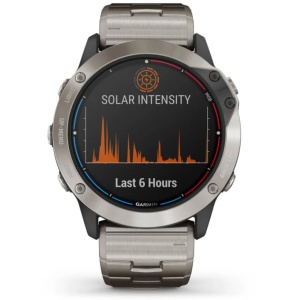 Ceas Garmin Quatix 6x Solar 51mm Titanium - Fisela