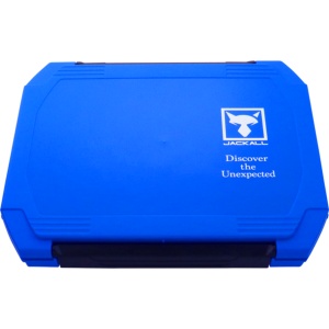 Cutie Accesorii Jackall 2300D Double Open Blue M 23.4x19.5x4cm - Img 1