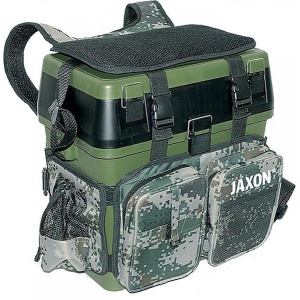 Cutie de Pescuit cu Scaun si Rucsac Jaxon 3 in 1