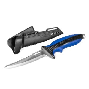 Cutit Pescuit Mustad Stainless Steel Bait 12.7cm cu Teaca - Fisela