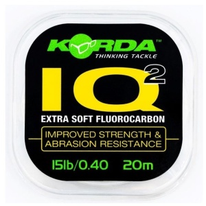 Fir Fluorocarbon Korda IQ2 Extra Soft Hooklink, 20m - vedere secundara