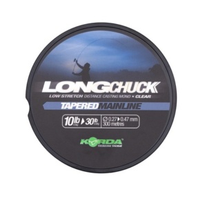 Fir Korda Long Chuck Tapered Mainline Transparent 300m