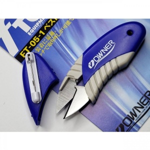 Fir textil Owner Foarfeca Fir Textil FT-05 Blue 8cm pentru pescuit - Fisela