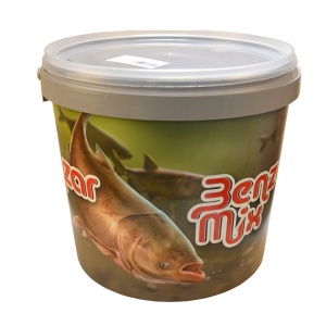 Galeata Verde Benzar Pescuit la Fitofag 5L cu Capac