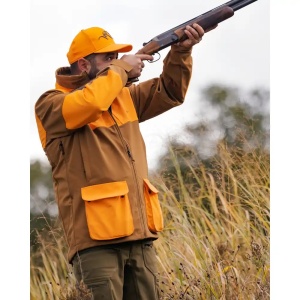 Geaca Vanator Blaser Tackle Rubber Brown Blaze - echipament pentru vanatoare - Fisela