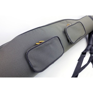 Husa Lansete Rigida Sportex 2 Compartimente si Buzunare Laterale Olive - echipament pentru pescuit - Fisela