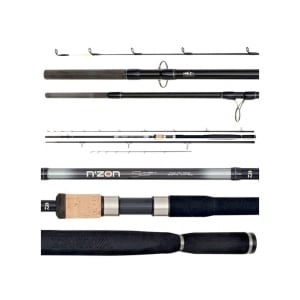 Lanseta Daiwa NZon Super Slim Power Feeder 3.05m 50g 2+2 pentru pescuit - Fisela