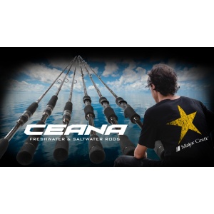 Lanseta Major Craft Ceana 732ML/F Ex.Fast 2.21m 5-18g pentru pescuit - Fisela