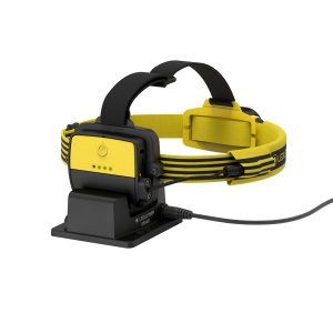 Lanterna Cap Led Lenser EXH6R Yeloow 250 Lumeni - Img 5