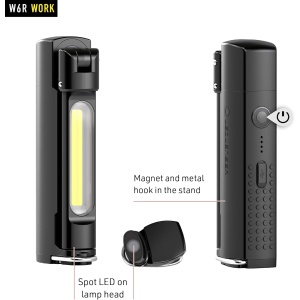 Lanterna Mana Led Lenser W6R Work Black 500 Lumeni - Img 7
