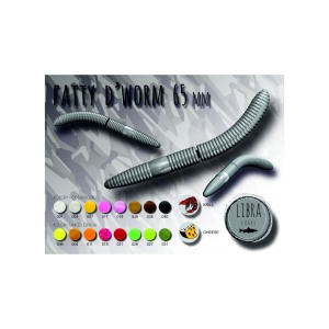 Naluca Pastrav Libra Fatty D Worm 017 10buc - Img 3