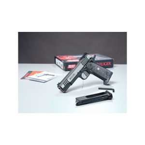 Pistol Airsoft Co2 Umarex Ruger SR1911 SLV-BLK 6MM 24B - Fisela