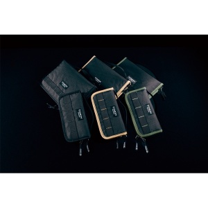 Portofel Oscilante Trout Area Jackall Black 240x170mm - echipament pentru pescuit - Fisela