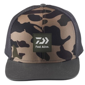 Sapca Pescuit Daiwa D-Vec Wild Camo Grey - Img 2