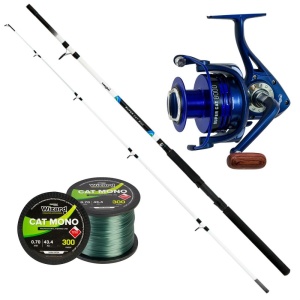 Set Lanseta si Mulineta Somn Kamasaki Super Cat