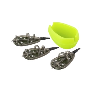 Set Momitoare CXP Pro Method Feeder 50-60-70g + Matrita Silicon
