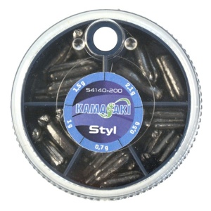 Set Plumbi Alungiti Undita Styl 0.5g la 2.1g Mic