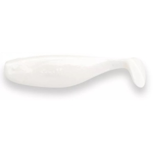 Shad Manns Alb Lapte W White 8cm 4buc