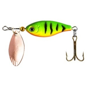 SpinnerTail Wizard Chub Spinner Verde Tiger 4cm 8g