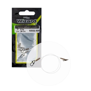 Strune Stiuca Fluorocarbon Wizard 25cm 9kg 2buc