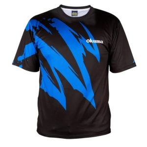 Tricou Pescar Maneca Scurta Okuma Motif