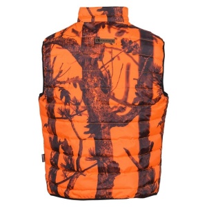 Vesta Vanatoare Percussion Warm Reversibila Camou Orange - echipament pentru vanatoare - Fisela