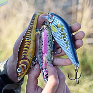 Vobler Rapala Super Shadow Rap SSDR16 HLW 16cm 77g pentru pescuit la rapitori - Fisela