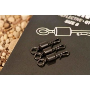 Agrafa Rapida cu Vartej Quick Change Korda Nr.8 10buc - echipament pentru pescuit - Fisela