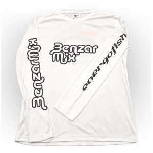 Bluza UV Benzar Mix White Black Logo