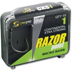 Carlig Carlige Carp Spirit Continental Xtra Strong 10buc pentru pescuit - Fisela