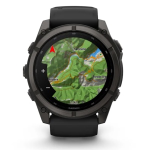 Ceas Garmin Fenix 9 Pro Amoled Titanium Carbon Gray 51mm - Img 7