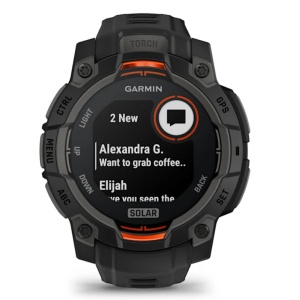 Ceas Garmin Instinct 3 Solar 45mm Black
