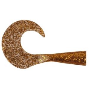 Coada Rezerva Vobler Stiuca Wolf Tail JR Gold Glitter 2buc